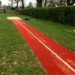 Athletics Track Installation in Ashford 1