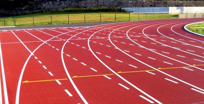 Athletics Track Construction in Bridgend