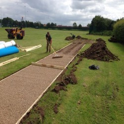 Athletics Track Installation in Park End 1