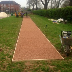 Athletics Track Installation in Netherton 1