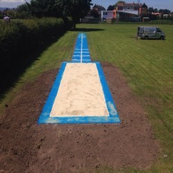 Long Jump Surfacing Installers in Newlands 2