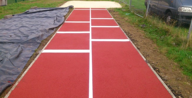 Athletics Run Up in Lane End